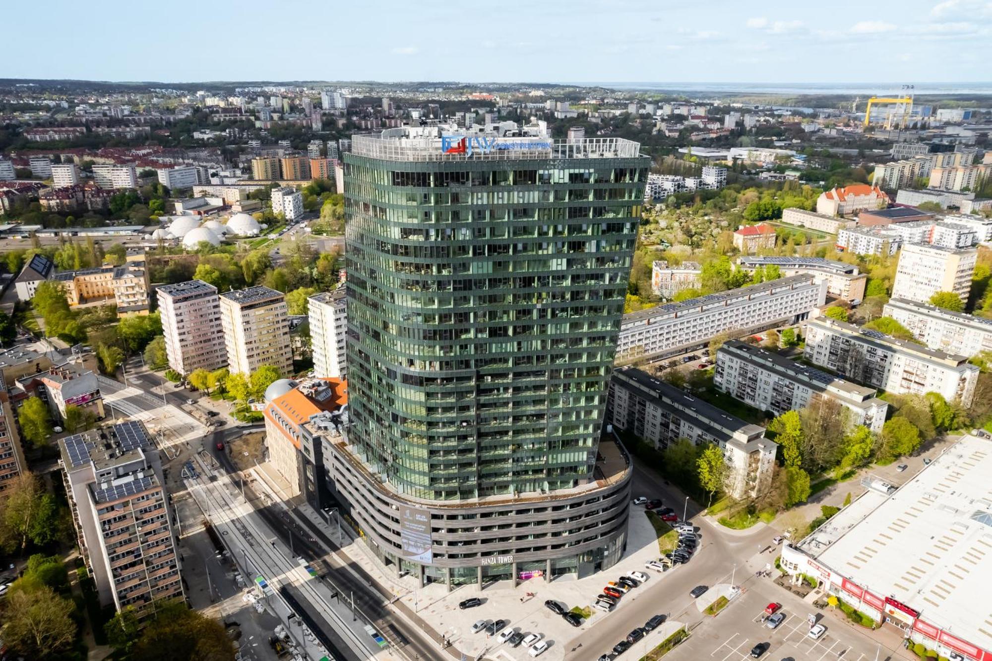 Hanza Tower Apartment No. 533 - 5Th Floor, Balcony, Swimming Pool Štetín Exteriér fotografie